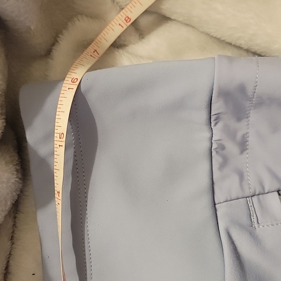 Women's Athleta Pants Size L Light Blue - Picture 5 of 13